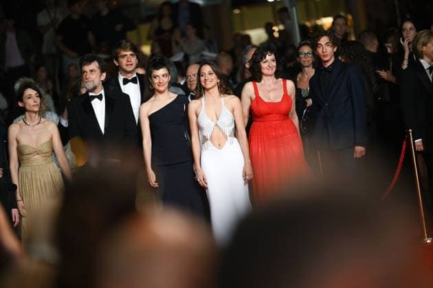 76e Festival International du Film de Cannes. MontÃ e des marches du film Vers un avenir radieux 292577 2023-05-24 Cannes France Moretti, Nanni  Copyright: xLionelxGuericolas MPPx STAR_292577_030