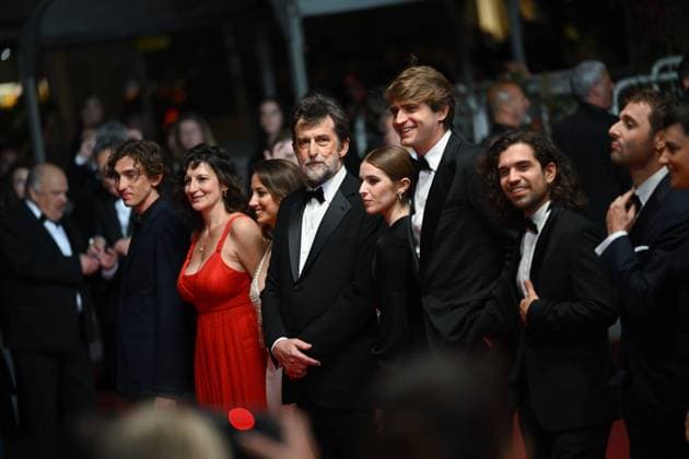 76e Festival International du Film de Cannes. MontÃ e des marches du film Vers un avenir radieux 292577 2023-05-24 Cannes France Moretti, Nanni  Copyright: xLionelxGuericolas MPPx STAR_292577_032