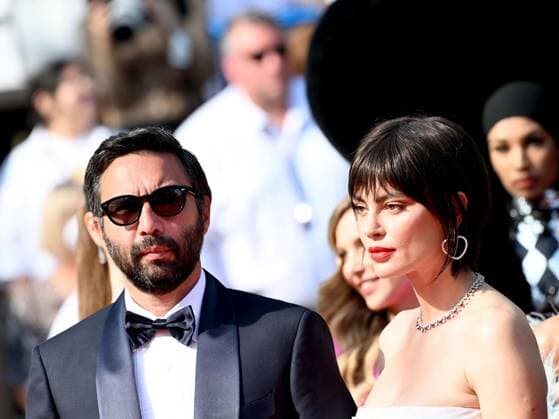 76th Cannes Film Festival 2023, evening 9 - Red Carpet film La Passion De Dodin Bouffant In the photo Catrinel Marlon, Massimiliano Di Lodovico  Copyright: xManuelexMangiarottix xipa-agencyx xPoolxPhotoxEventsx01x IPA_IPA38200082