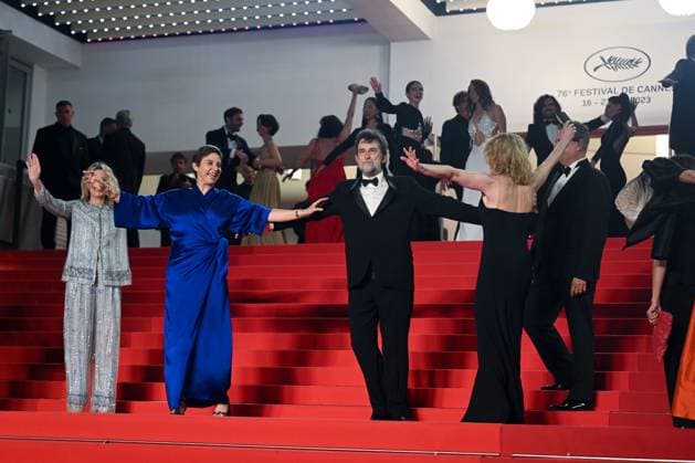 76e Festival International du Film de Cannes. MontÃ e des marches du film Vers un avenir radieux 292577 2023-05-24 Cannes France Moretti, Nanni  Copyright: xLionelxGuericolas MPPx STAR_292577_046