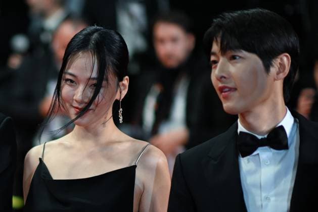 76e Festival International du Film de Cannes. MontÃ e des marches du film Vers un avenir radieux 292577 2023-05-24 Cannes France Hyung-seo, Kim (BIBI Naked bibi )  Copyright: xLionelxGuericolas MPPx STAR_292577_054