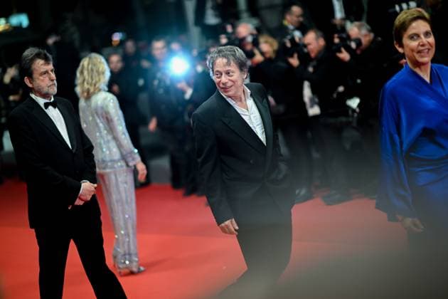 76e Festival International du Film de Cannes. MontÃ e des marches du film Vers un avenir radieux 292577 2023-05-24 Cannes France Amalric, Mathieu  Copyright: xLionelxGuericolas MPPx STAR_292577_062