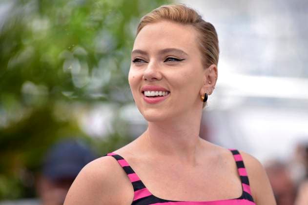 Scarlett Johansson attends the Asteroid City photocall at the 76th annual Cannes film festival at Palais des Festivals on Wednesday, May 24, 2023 in Cannes, France.  CAN20230524827 RoccoxSpaziani