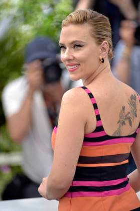 Scarlett Johansson attends the Asteroid City photocall at the 76th annual Cannes film festival at Palais des Festivals on Wednesday, May 24, 2023 in Cannes, France.  CAN20230524828 RoccoxSpaziani