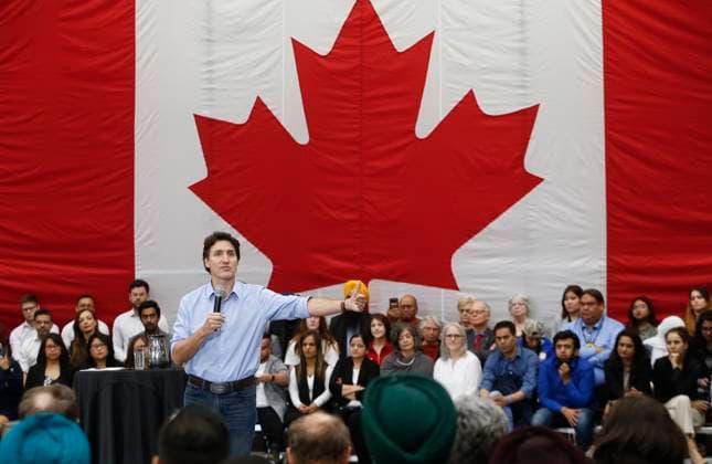 May 24, 2023, WINNIPEG, MANITOBA, CANADA: Prime Minister Justin Trudeau speaks at a town hall meeting at the University of Winnipeg in Winnipeg, Wednesday, May 24, 2023. WINNIPEG CANADA  - ZUMAc35_ 20230524_zaf_c35_138 Copyright: xJohnxWoodsx