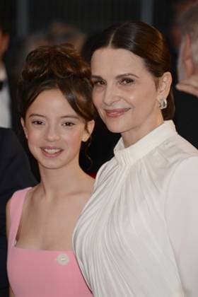 May 24, 2023, CANNES, France: CANNES, FRANCE - MAY 24: Bonnie Chagneau-Ravoire and Juliette Binoche departs the La Passion De Dodin Bouffant red carpet during the 76th annual Cannes film festival at Palais des Festivals on May 24, 2023 in Cannes, France. CANNES France - ZUMAi09_ 20230524_zaf_i09_008 Copyright: xFrederickxInjimbertx