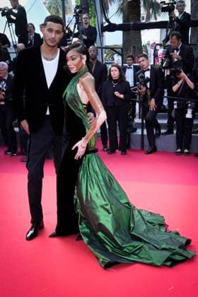 La Passion De Dodin Bouffant Red Carpet - The 76th Annual Cannes Film Festival Kyle Kuzma and Winnie Harlow attends the La Passion De Dodin Bouffant red carpet during the 76th annual Cannes film festival at Palais des Festivals on May 24, 2023 in Cannes, France. Cannes France  Copyright: xDanielexCifalÃ x originalFilename: cifala-notitle230524_npDfZ.jpg
