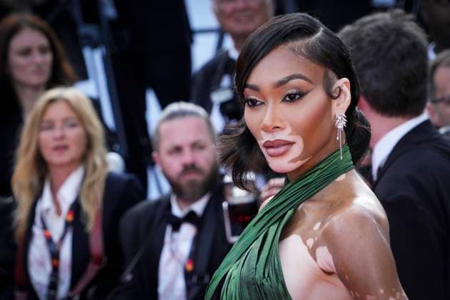 La Passion De Dodin Bouffant Red Carpet - The 76th Annual Cannes Film Festival Winnie Harlow attends the La Passion De Dodin Bouffant red carpet during the 76th annual Cannes film festival at Palais des Festivals on May 24, 2023 in Cannes, France. Cannes France  Copyright: xDanielexCifalÃ x originalFilename: cifala-notitle230524_npP2w.jpg