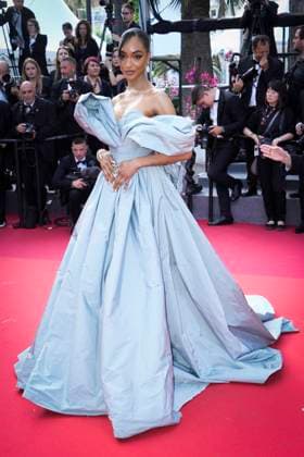 IPP Photo Daniele Cifala™ Cannes 24 05 2023 La Passion De Dodin Bouffant Red Carpet The 76th Annual Cannes Film Festival in the photo Jourdan Dunn Italy Photo Press World Copyright  0