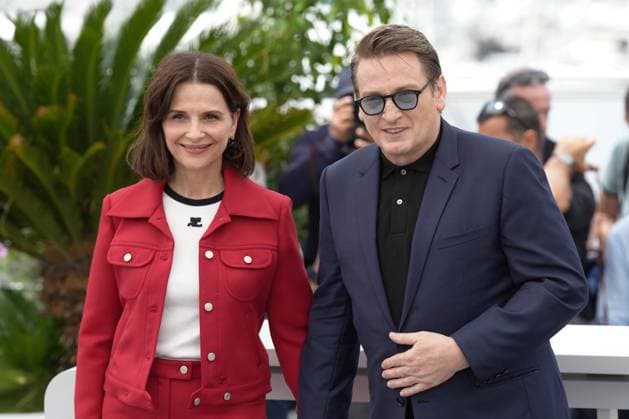 Juliette Binoche - Benoit Magimel CELEBRITES : 76 eme festival de Cannes - Photocall du film Â« La Passion De Dodin Bouffant Â» - Cannes - 25 05 2023 NorbertScanella Panoramic 