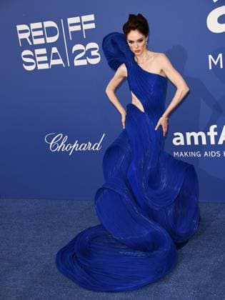 Cap D Antibes , amfAR Gala Cannes 2023 Sponsored by Aston Martin - Pictured: Coco Rocha  Copyright: xSimonexComix xipa-agency.netx xPoolxPhotoxEventsx01x IPA_IPA38216745