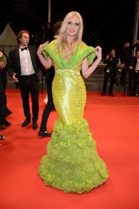 May 25, 2023, CANNES, France: CANNES, FRANCE - MAY 24: A guest attends the Kennedy red carpet during the 76th annual Cannes film festival at Palais des Festivals on May 24, 2023 in Cannes, France. CANNES France - ZUMAi09_ 20230525_zaf_i09_004 Copyright: xFrederickxInjimbertx
