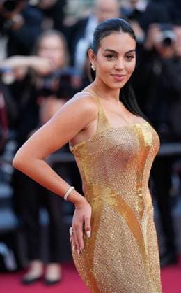 L EtÃ dernier ( Last Summer ) Red Carpet Premiere at the 76th Edition of the Cannes Film Festival Spanish model and influencer Georgina Rodriguez attends the red carpet event for L EtÃ dernier ( Last Summer ), directed by Catherine Breillat, and competing for the Palme d Or, during the 76th edition of the Cannes Film Festival on May 25 2023, in Cannes, France Cannes Palace of Festivals and Congresses of Cannes Cannes France Copyright: xAlexandraxFechetex _ADR0999
