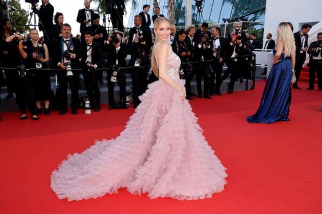 Arielle Raycene at the premiere of the feature film L Ã tÃ dernier Last Summer at the Festival de Cannes 2023 76 Cannes International Film Festival at the Palais des Festivals Cannes, 25 05 2023. Foto:xS.xGabschx xFuturexImage