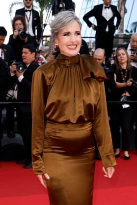 Andie MacDowell at the premiere of the feature film L Ã tÃ dernier Last Summer at the Festival de Cannes 2023 76 Cannes International Film Festival at the Palais des Festivals Cannes, 25 05 2023. Foto:xS.xGabschx xFuturexImage