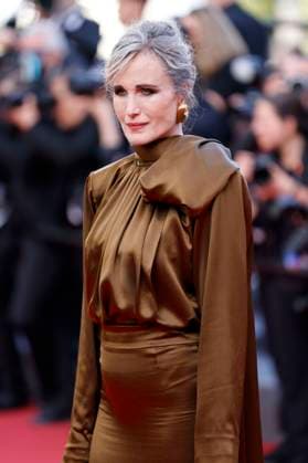 Andie MacDowell at the premiere of the feature film L Ã tÃ dernier Last Summer at the Festival de Cannes 2023 76 Cannes International Film Festival at the Palais des Festivals Cannes, 25 05 2023. Foto:xS.xGabschx xFuturexImage
