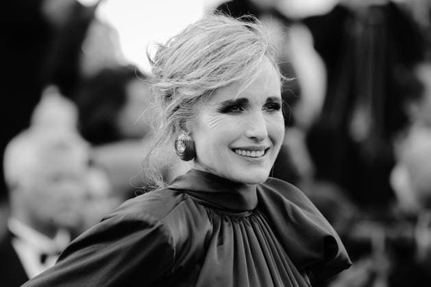 76e Festival International du Film de Cannes. MontÃ e des marches du film L ete dernier . 76th International cannes Film Festival. Red carpet 292623 2023-05-25 Cannes France MacDowell, Andie  Copyright: xTerencexBaelenx STAR_292623_018