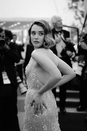 76e Festival International du Film de Cannes. MontÃ e des marches du film L ete dernier . 76th International cannes Film Festival. Red carpet 292623 2023-05-25 Cannes France Langford, Katherine  Copyright: xTerencexBaelenx STAR_292623_020