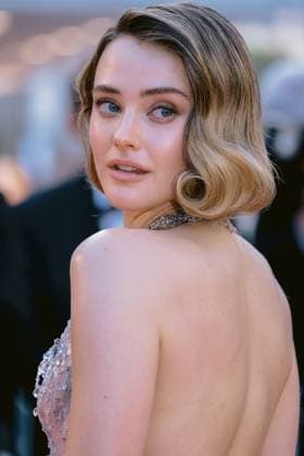 76e Festival International du Film de Cannes. MontÃ e des marches du film L ete dernier . 76th International cannes Film Festival. Red carpet 292623 2023-05-25 Cannes France Langford, Katherine  Copyright: xTerencexBaelenx STAR_292623_023