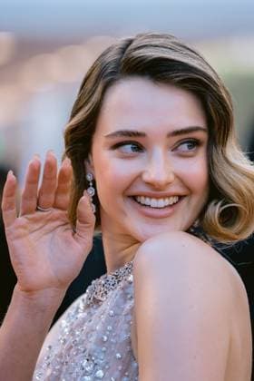 76e Festival International du Film de Cannes. MontÃ e des marches du film L ete dernier . 76th International cannes Film Festival. Red carpet 292623 2023-05-25 Cannes France Langford, Katherine  Copyright: xTerencexBaelenx STAR_292623_026