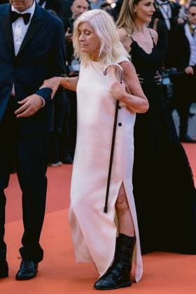 76e Festival International du Film de Cannes. MontÃ e des marches du film L ete dernier . 76th International cannes Film Festival. Red carpet 292623 2023-05-25 Cannes France Breillat, Catherine  Copyright: xTerencexBaelenx STAR_292623_064