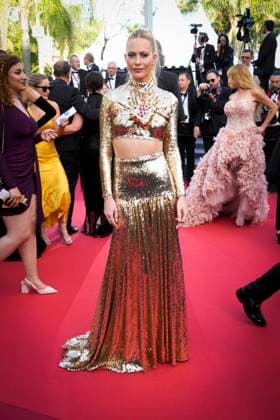 Photo IPP Daniele Cifala™ Cannes 25 05 2023 L Ete Dernier Last Summer Red Carpet The 76th Annual Cannes Film Festival in photo Poppy Delevingne Italy Photo Press World Copyright  0