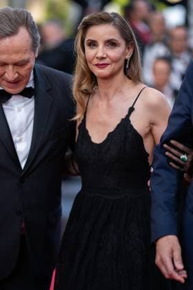 76e Festival International du Film de Cannes. MontÃ e des marches du film L ete dernier . 76th International cannes Film Festival. Red carpet 292626 2023-05-25 Cannes France Princesse Clotilde de Venise - Courau (Savoie)  Copyright: xEstellexCarlierx xStarfacex STAR_292626_017