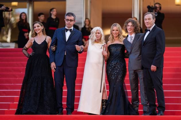 76e Festival International du Film de Cannes. MontÃ e des marches du film L ete dernier . 76th International cannes Film Festival. Red carpet 292626 2023-05-25 Cannes France Breillat, Catherine; Princesse Clotilde de Venise - Courau (Savoie); Drucker, LÃ a; Rabourdin, Olivier; Kircher, Samuel  Copyright: xEstellexCarlierx xStarfacex STAR_292626_022