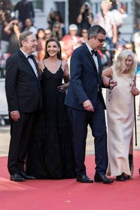 76e Festival International du Film de Cannes. MontÃ e des marches du film L ete dernier . 76th International cannes Film Festival. Red carpet 292626 2023-05-25 Cannes France Breillat, Catherine; Princesse Clotilde de Venise - Courau (Savoie); Rabourdin, Olivier  Copyright: xEstellexCarlierx xStarfacex STAR_292626_026