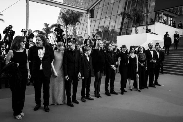 76e Festival International du Film de Cannes. MontÃ e des marches du film L ete dernier . 76th International cannes Film Festival. Red carpet 292626 2023-05-25 Cannes France Efira, Virginie  Copyright: xEstellexCarlierx xStarfacex STAR_292626_047