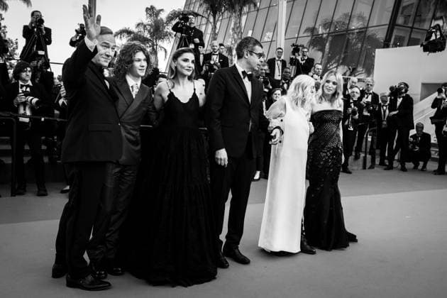 76e Festival International du Film de Cannes. MontÃ e des marches du film L ete dernier . 76th International cannes Film Festival. Red carpet 292626 2023-05-25 Cannes France Breillat, Catherine; Princesse Clotilde de Venise - Courau (Savoie); Drucker, LÃ a; Rabourdin, Olivier; Kircher, Samuel  Copyright: xEstellexCarlierx xStarfacex STAR_292626_048