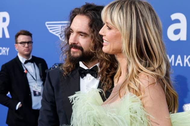 Tom Kaulitz with wife Heidi Klum at the 29 amfAR Gala Cannes during the Festival de Cannes 2023 76 Cannes International Film Festival at HÃ tel du Cap Eden Roc Antibes, 25 05 2023 Foto:xD.xBedrosianx xFuturexImage