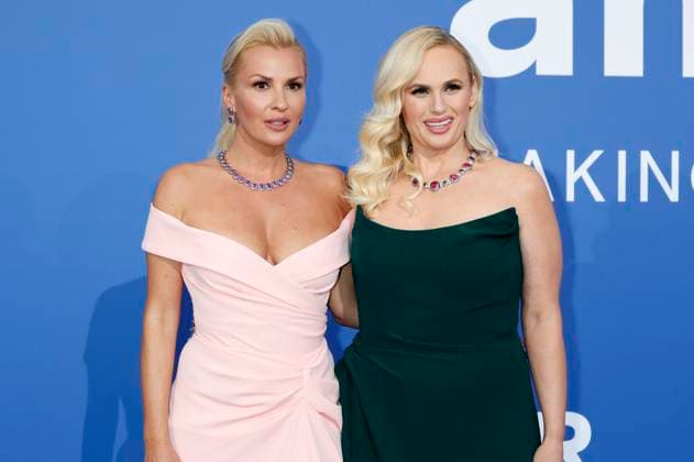 Ramona Agruma and Rebel Wilson at the 29 amfAR Gala Cannes at the Festival de Cannes 2023 76 Cannes International Film Festival at HÃ tel du Cap Eden Roc Antibes, 25 05 2023 Foto:xD.xBedrosianx xFuturexImage