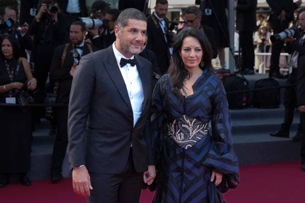 Nabil Ayouch - Maryam Touzani CELEBRITES : 76 eme festival de Cannes - Red Carpet du film Â« L™Ã tÃ Dernier (Last Summer Â» - Cannes - 25 05 2023 NorbertScanella Panoramic 