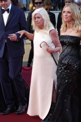 Catherine Breillat - LÃ a Drucker CELEBRITES : 76 eme festival de Cannes - Red Carpet du film Â« L™Ã tÃ Dernier (Last Summer Â» - Cannes - 25 05 2023 NorbertScanella Panoramic 