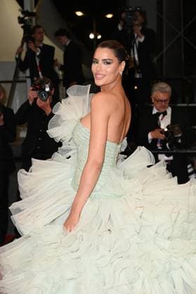 76th Cannes Film Festival 2023, Red Carpet film Cobweb (Dans La Toile ) Pictured: Ariadna GutiÃ rrez  Copyright: xManuelexMangiarottix xipa-agencyx xPoolxPhotoxEventsx01x IPA_IPA38223580