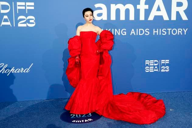 Fan Bingbing at the 29 amfAR Gala Cannes at the Festival de Cannes 2023 76 Cannes International Film Festival at HÃ tel du Cap Eden Roc Antibes, 25 05 2023 Foto:xD.xBedrosianx xFuturexImage