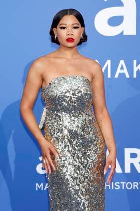 Storm Reid at the 29 amfAR Gala Cannes in the framework of the Festival de Cannes 2023 76 Cannes International Film Festival at the HÃ tel du Cap Eden Roc Antibes, 25 05 2023 Foto:xD.xBedrosianx xFuturexImage