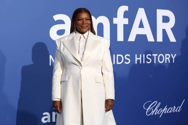 May 25, 2023, Antibes, Cote d Azur, France: QUEEN LATIFAH attends the amfAR Gala during the 76th Annual Cannes Film Festival at Palais des Festivals on May 25, 2023 in Cannes, France Antibes France - ZUMAc179 20230525_zep_c179_082 Copyright: xMickaelxChavetx