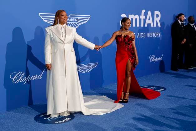 May 25, 2023: Queen Latifah attends the amfAR Gala Cannes 2023 during the 76th Cannes Film Festival, Festival de Cannes, at Hotel du Cap-Eden-Roc in Cap d Antibes, France, on 25 May 2023. Photo: - ZUMAm179 20230525_zep_m179_050 Copyright: xAlecxMichaelx