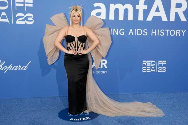 Bebe Rexha at the 29 amfAR Gala Cannes at the Festival de Cannes 2023 76 Cannes International Film Festival at HÃ tel du Cap Eden Roc Antibes, 25 05 2023 Foto:xD.xBedrosianx xFuturexImage