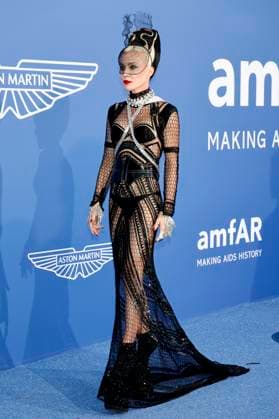 Daphne Guinness at the 29 amfAR Gala Cannes in the framework of the Festival de Cannes 2023 76 Cannes International Film Festival at the HÃ tel du Cap Eden Roc Antibes, 25 05 2023 Foto:xD.xBedrosianx xFuturexImage