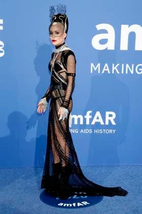 Daphne Guinness at the 29 amfAR Gala Cannes in the framework of the Festival de Cannes 2023 76 Cannes International Film Festival at the HÃ tel du Cap Eden Roc Antibes, 25 05 2023 Foto:xD.xBedrosianx xFuturexImage