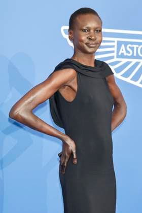 May 25, 2023: Alek Wek attends the amfAR Gala Cannes 2023 during the 76th Cannes Film Festival, Festival de Cannes, at Hotel du Cap-Eden-Roc in Cap d Antibes, France, on 25 May 2023. Photo: - ZUMAm179 20230525_zep_m179_067 Copyright: xAlecxMichaelx