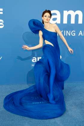 May 25, 2023: Coco Rocha attends the amfAR Gala Cannes 2023 during the 76th Cannes Film Festival, Festival de Cannes, at Hotel du Cap-Eden-Roc in Cap d Antibes, France, on 25 May 2023. Photo: - ZUMAm179 20230525_zep_m179_085 Copyright: xAlecxMichaelx