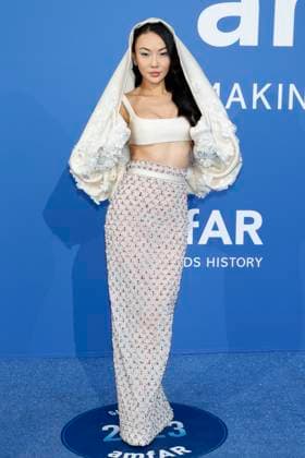 May 25, 2023: Jessica Wang attends the amfAR Gala Cannes 2023 during the 76th Cannes Film Festival, Festival de Cannes, at Hotel du Cap-Eden-Roc in Cap d Antibes, France, on 25 May 2023. Photo: - ZUMAm179 20230525_zep_m179_107 Copyright: xAlecxMichaelx