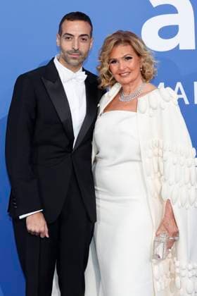 May 25, 2023: Mohammed Al Turki and Yousra attend the amfAR Gala Cannes 2023 during the 76th Cannes Film Festival, Festival de Cannes, at Hotel du Cap-Eden-Roc in Cap d Antibes, France, on 25 May 2023. Photo: - ZUMAm179 20230525_zep_m179_138 Copyright: xAlecxMichaelx
