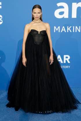 May 25, 2023: Natasha Poly attends the amfAR Gala Cannes 2023 during the 76th Cannes Film Festival, Festival de Cannes, at Hotel du Cap-Eden-Roc in Cap d Antibes, France, on 25 May 2023. Photo: - ZUMAm179 20230525_zep_m179_144 Copyright: xAlecxMichaelx