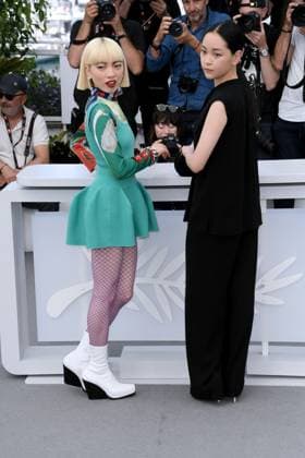 76th Cannes Film Festival 2023, Photocall film Perfect Days . Pictured: Aoi Yamada, Arisa Nakano  Copyright: xAlbertoxTerenghi PoolxPhotoxEvenx xPoolxPhotoxEventsx01x IPA_IPA38234337