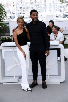 76th Cannes Film Festival 2023, Photocall film Salem . Pictured: Oumar Moindje, Wallen El Gharbaoui  Copyright: xAlbertoxTerenghi PoolxPhotoxEvenx xPoolxPhotoxEventsx01x IPA_IPA38234445